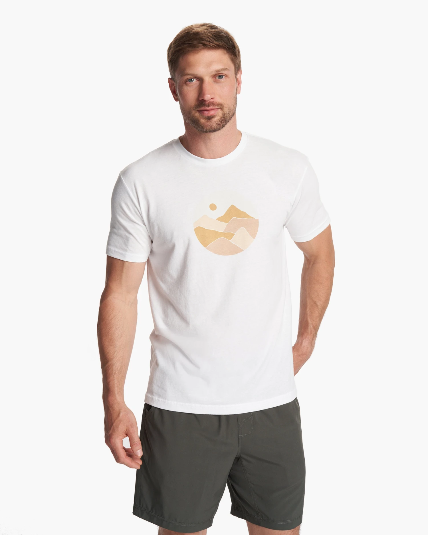 Landscapes Tee | White 4 Landscapes Tee | White - Image 2