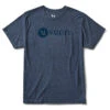 V1 Vuori Wordmark Logo Tee | Navy Heather -TrendSphere V901HNV 9d10a264 1477 4fd5 b4d5 9eff057ae792