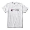 V1 Vuori Wordmark Logo Tee | White / Smoked Plum