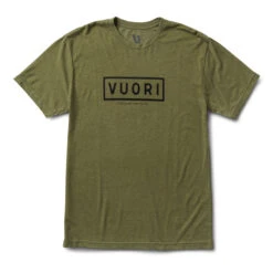Boxed Vuori Tee | Army Heather