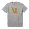V1 Logo Tee | Heather Grey / Flax -TrendSphere V925HGF