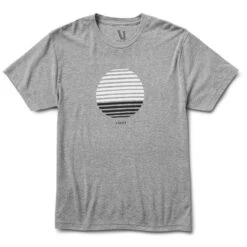 Sun Stripe Tee | Heather Grey
