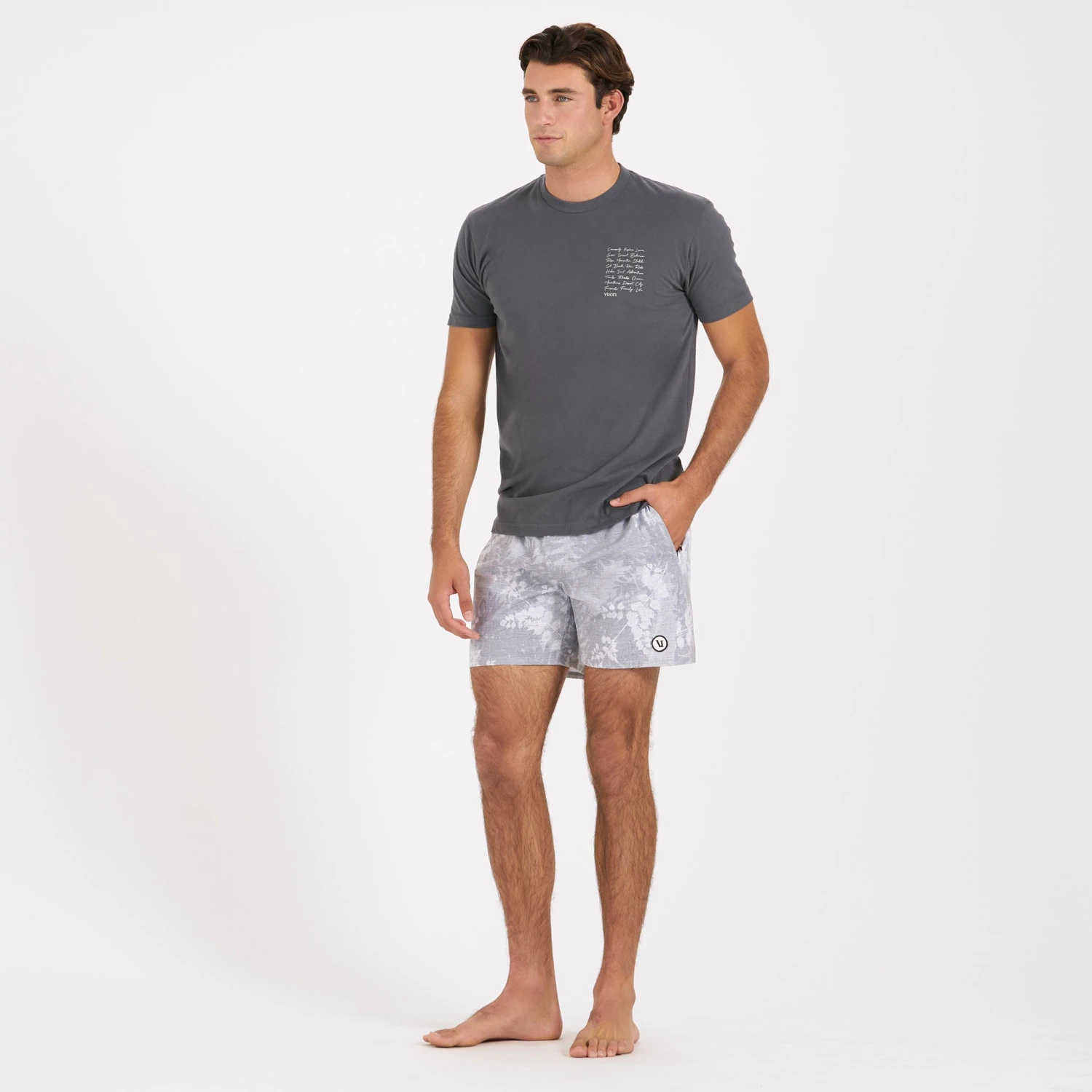 Mantra Tee | Charcoal 6 Mantra Tee | Charcoal - Image 4