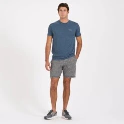 Mind Body Land Sea Tee | Indigo Heather 11 Mind Body Land Sea Tee | Indigo Heather -TrendSphere V962HTI 3