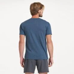 TRTS Tonal Tee | Indigo Heather -TrendSphere V975HTI 3111