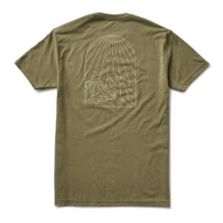 Mountain Peak Tee | Army -TrendSphere V979ARM