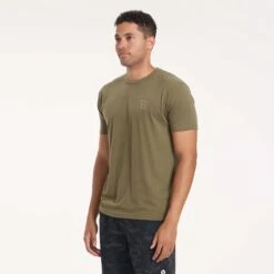 Mountain Peak Tee | Army -TrendSphere V979ARM 2344