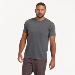 Mountain Peak Tee | Charcoal -TrendSphere V979CCL 1745