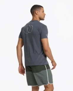 New Wave Tee | Charcoal -TrendSphere V985CCL 1209