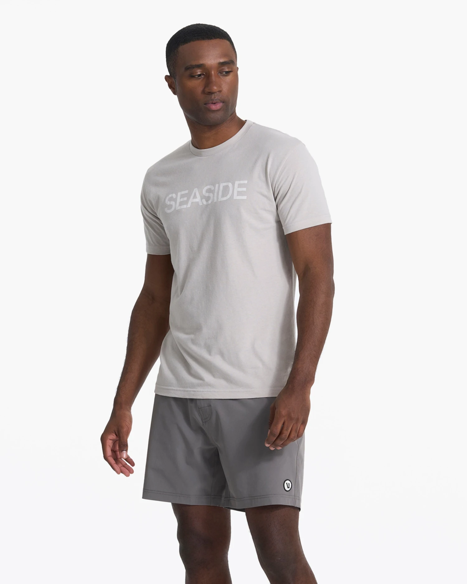 Seaside Tee | Light Grey 4 Seaside Tee | Light Grey - Image 2