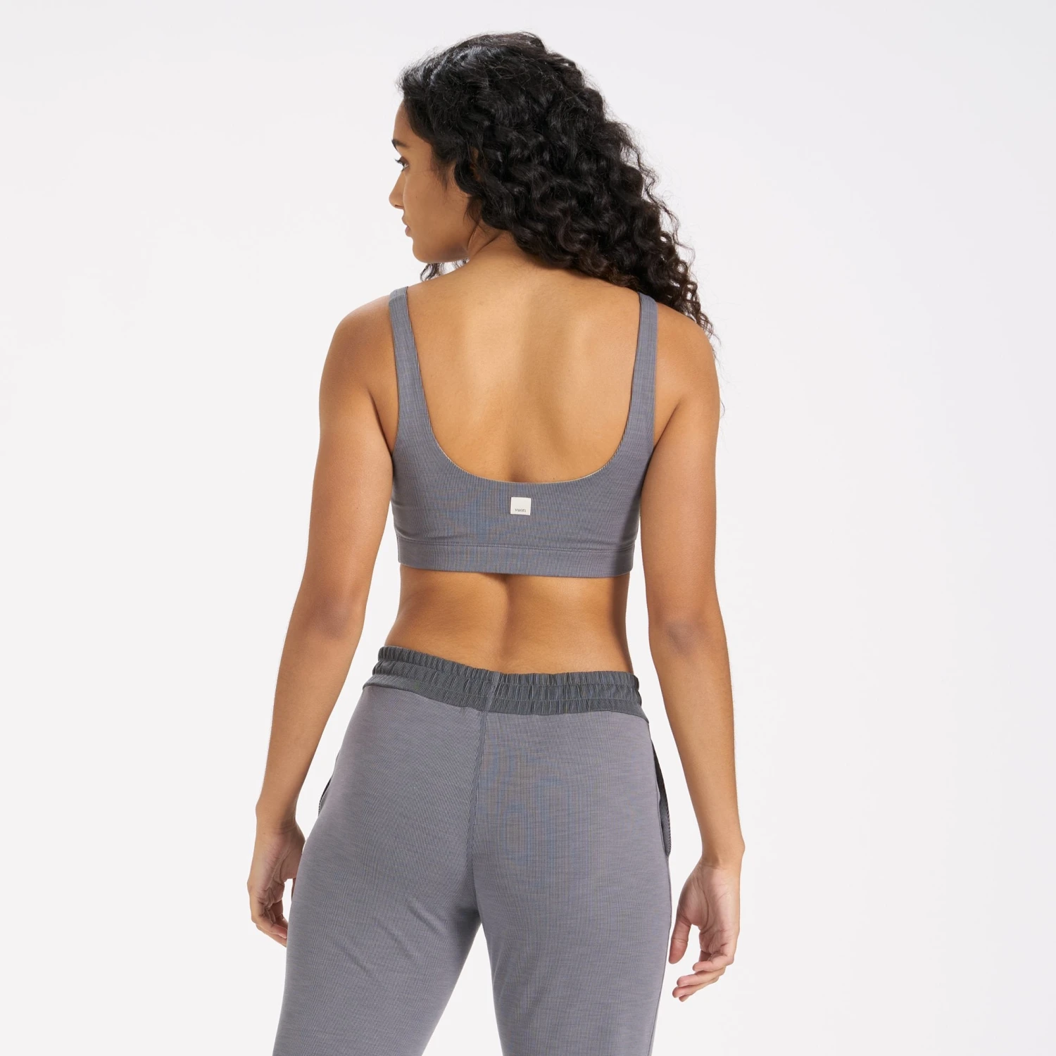 Lux Rib Daily Bra | Heather Grey 5 Lux Rib Daily Bra | Heather Grey - Image 3