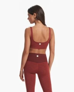 Lux Rib Daily Bra | Currant Heather -TrendSphere VW1002HUT 00267