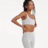 Lux Rib Daily Bra | Pale Grey Heather -TrendSphere VW1002PHG 00518