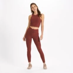 Elevation Plyo Tank | Brick Heather -TrendSphere VW1004HBR 4 272a2189 fa41 41a4 b318 a72b977c66f7