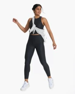 Elevation Plyo Tank | Charcoal Heather Gingham -TrendSphere VW1004HCG SP23 W ECOMM TOPS 3617 1X1 744455be 56bd 4df2 9f34 4f4b22d78b4d