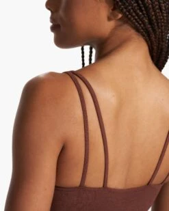 Halo Performance Crop | Cedar Heather -TrendSphere VW1005HCD FA23 M ECOMM TOPS DETAIL 1