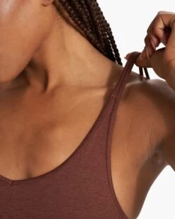 Halo Performance Crop | Cedar Heather -TrendSphere VW1005HCD FA23 M ECOMM TOPS DETAIL 2