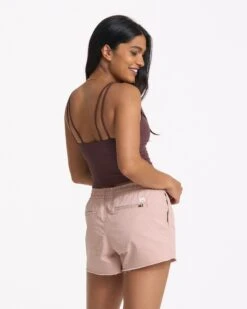 Halo Performance Crop | Chestnut Heather -TrendSphere VW1005HCH 2524