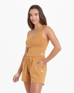 Halo Performance Crop | Flax Heather -TrendSphere VW1005HFL 2146