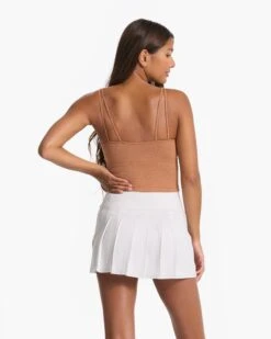 Halo Performance Crop | Palo Santo Heather -TrendSphere VW1005HPS SP23 W ECOMM TOPS DETAIL 7646 1x1 58c15194 214c 4196 b817 2e054e101c4a