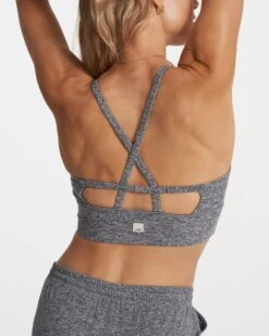 Long Line Elevation Bra | Heather Grey -TrendSphere VW1008HTG SP23 W ECOMM SPORTSBRAS TOP 0767 1x1 e039b767 939b 49eb 9b39 fb54c2986a07