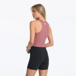 Pose Plyo Tank | Rosewood Heather 10 Pose Plyo Tank | Rosewood Heather -TrendSphere VW1009HRO 0607 TOP