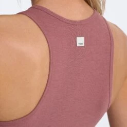 Pose Plyo Tank | Rosewood Heather 13 Pose Plyo Tank | Rosewood Heather -TrendSphere VW1009HRO 0619