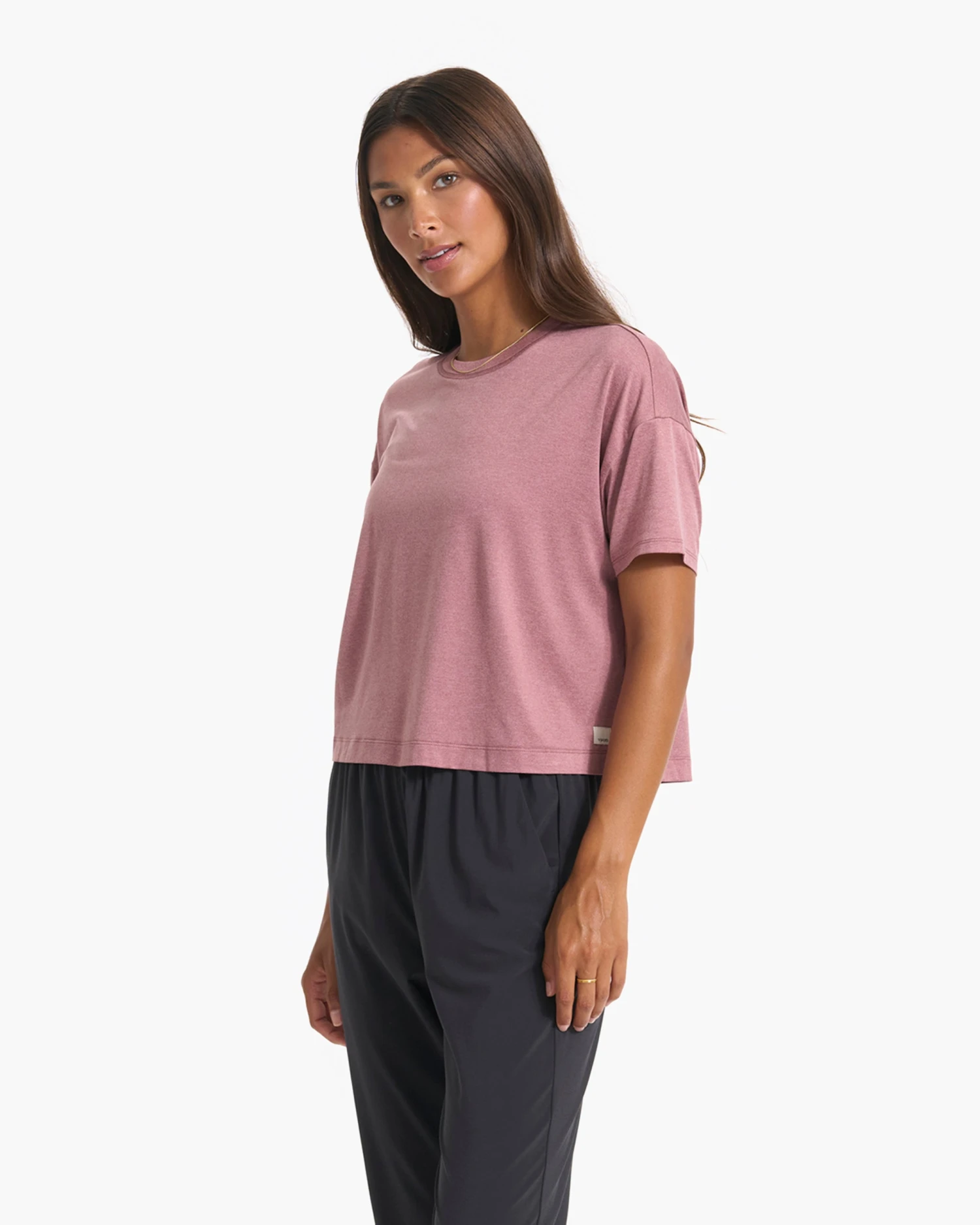 Energy Tee | Marsala Heather 7 Energy Tee | Marsala Heather - Image 5