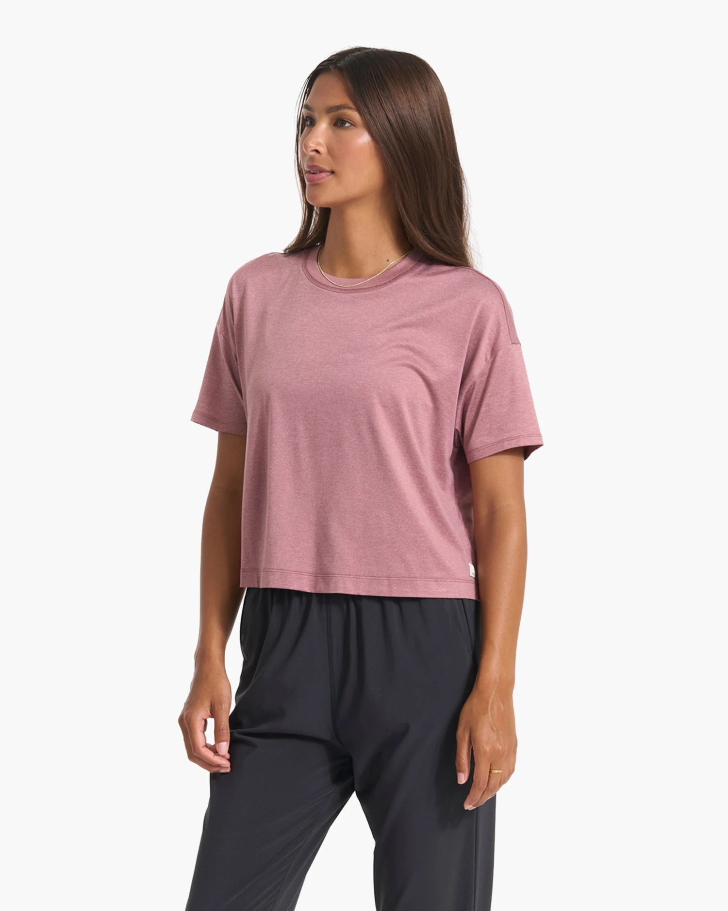 Energy Tee | Marsala Heather 8 Energy Tee | Marsala Heather - Image 6