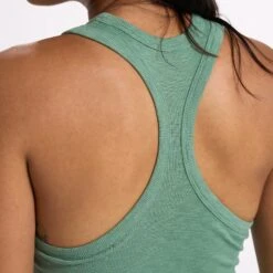Sunrise High Neck Tank | Celadon -TrendSphere VW1012CEL 2995
