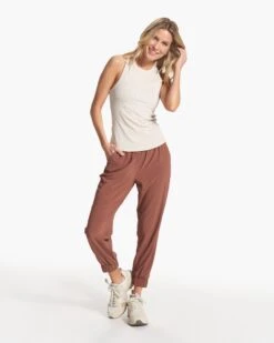 Sunrise High Neck Tank | Dune 13 Sunrise High Neck Tank | Dune -TrendSphere VW1012DUN FA23 W ECOMM TOPS FULL ALT 7