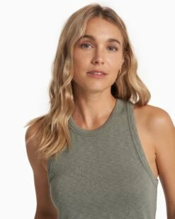 Sunrise High Neck Tank | Pistachio -TrendSphere VW1012PSO SP23 W ECOMM TOPS FULL 1106 1x1 51665c01 ef9a 4f15 876d 506a13656b42