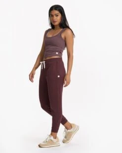 Sunrise Crop Tank | Chestnut 11 Sunrise Crop Tank | Chestnut -TrendSphere VW1013CHN 3869