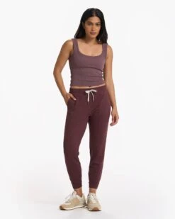 Sunrise Crop Tank | Chestnut 12 Sunrise Crop Tank | Chestnut -TrendSphere VW1013CHN 3956