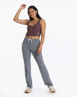 Cove Crop Tank | Chestnut 12 Cove Crop Tank | Chestnut -TrendSphere VW1019CHN 0624