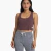 Cove Crop Tank | Chestnut -TrendSphere VW1019CHN 0638