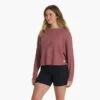Slouchy Waffle Crew | Rosewood 1 Slouchy Waffle Crew | Rosewood -TrendSphere VW1047RSD 01249