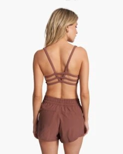 Yosemite Bra | Hazelnut -TrendSphere VW104HZN FA23 W ECOMM sportsbras BACK TOPS 9