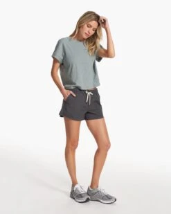 Sunset Easy Tee | Fern -TrendSphere VW1065FRN FA23 W ECOMM TOPS FULL ALT 4