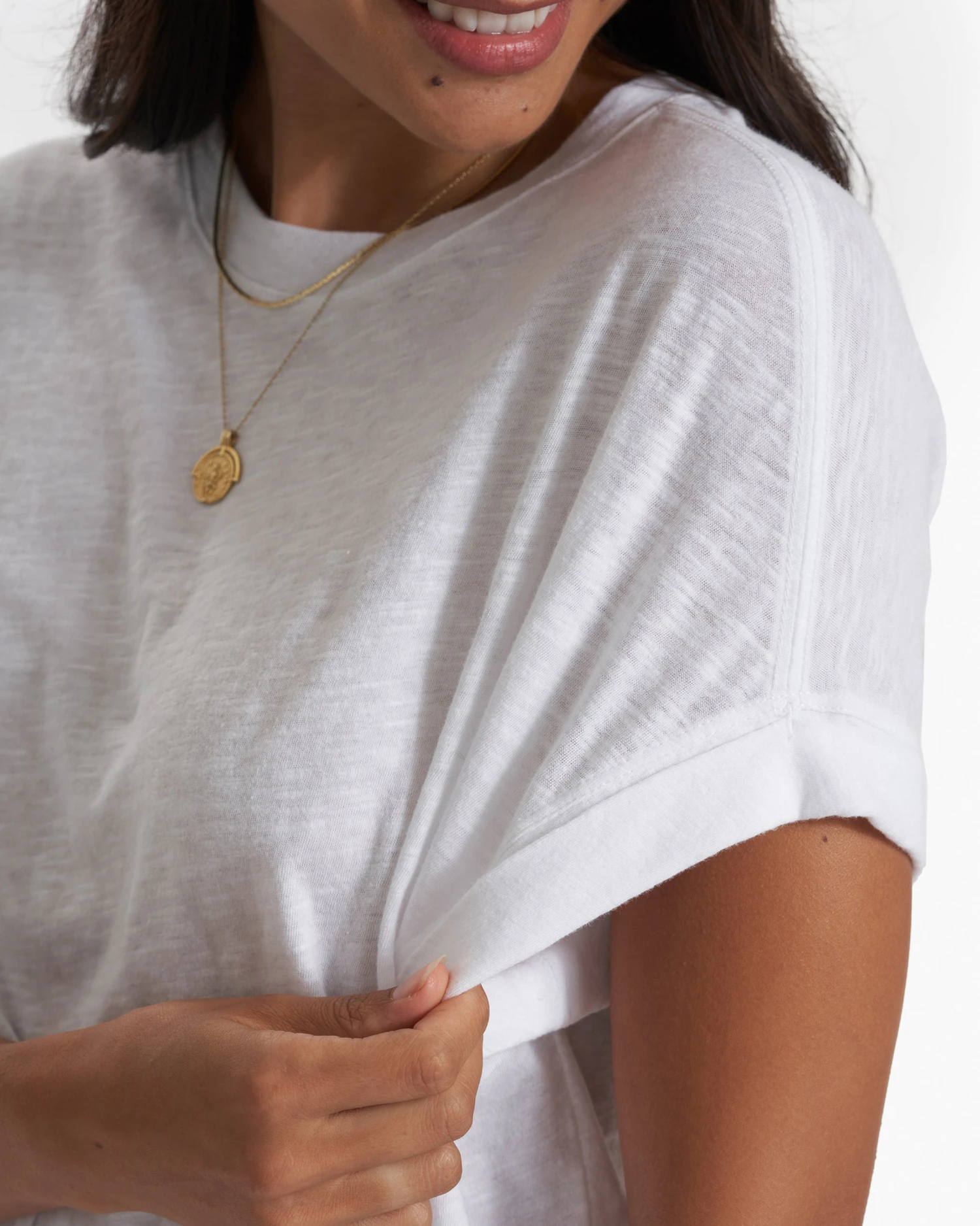 Sunset Easy Tee | White 5 Sunset Easy Tee | White - Image 3