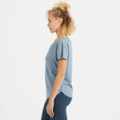 Lux Performance Tee | Cloud Heather -TrendSphere VW106HCL 2