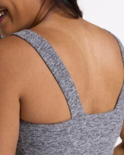 Elevation Square Neck Tank | Heather Grey -TrendSphere VW1080HTG 2265