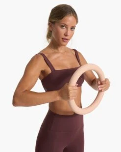 Evolve Square Neck Bra | Fig -TrendSphere VW1081FIG SP23 W ECOMM SPORTSBRAS DETAIL 02786 1x1 bba077dd a595 4d5b a8a8 cfedd2db7c7e