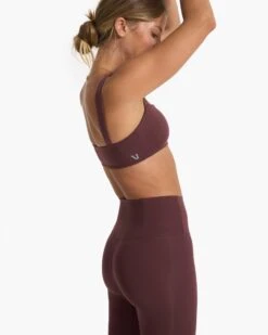 Evolve Square Neck Bra | Fig -TrendSphere VW1081FIG SP23 W ECOMM SPORTSBRAS TOP 02710 1X1 603541ad eb6e 4112 bf26 c6d5d8c73055