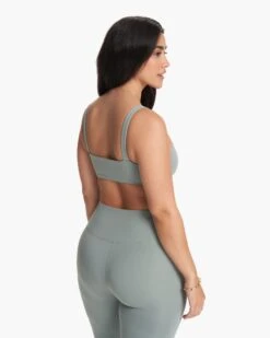 Evolve Square Neck Bra | Fern 12 Evolve Square Neck Bra | Fern -TrendSphere VW1081FRN SP24 W ECOMM sportsbras BACK TOPS 6 v2