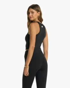 Granite Heathered Zip Tank | Black Heather 11 Granite Heathered Zip Tank | Black Heather -TrendSphere VW1085HBK SP23 W ECOMM TOPS 0356 1X1 7afc5568 f9ec 421b 9772 6076e213b518