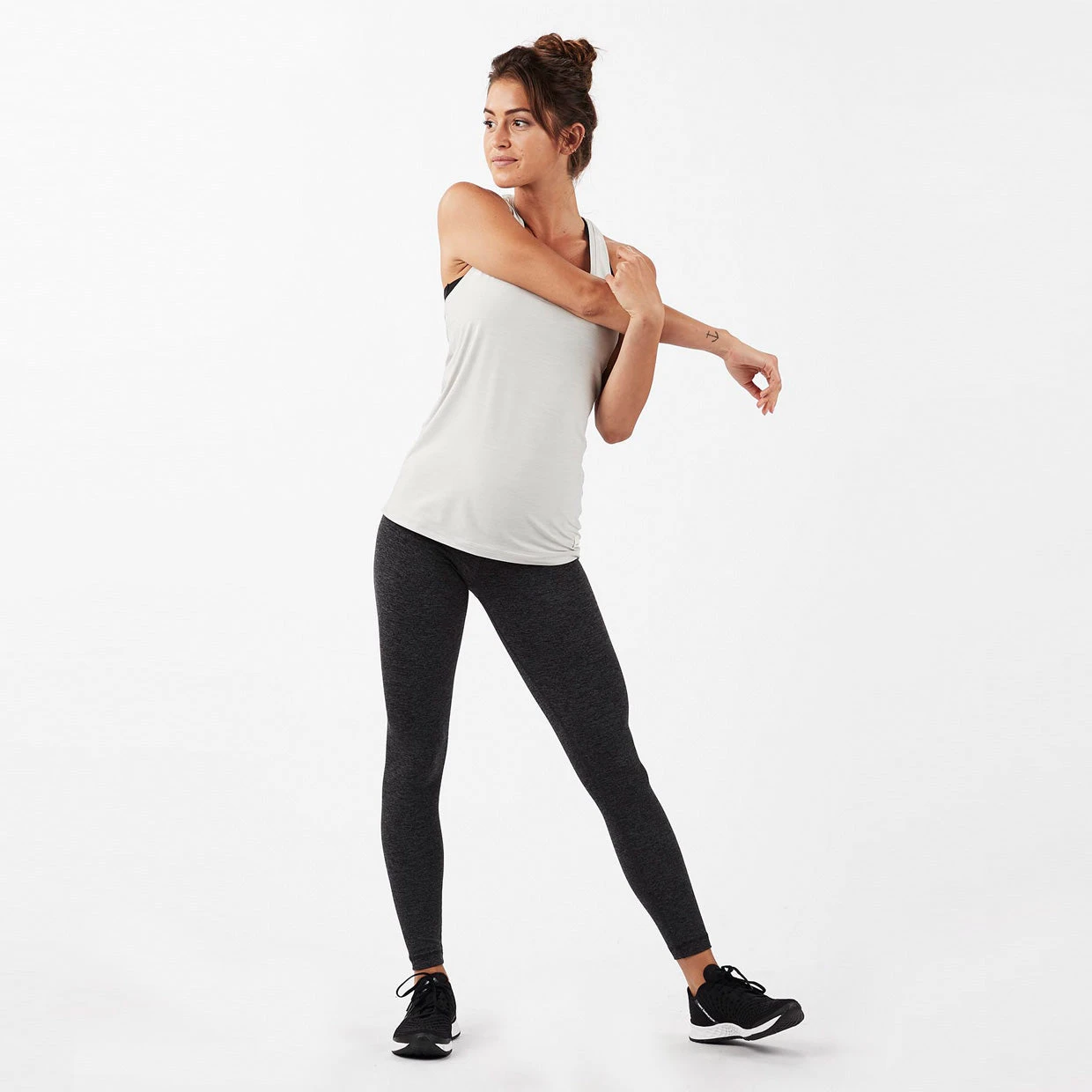 Lux Performance Tank | Dove Grey 4 Lux Performance Tank | Dove Grey - Image 2