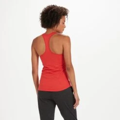 Lux Performance Tank | Melon Heather -TrendSphere VW108HML 3