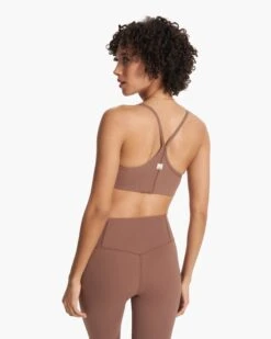 Vuori AllTheFeels™ Bra | Almond -TrendSphere VW1099ALM FA23 W ECOMM sportsbras BACK TOPS 6