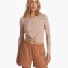 Long Sleeve Cove Twist Tee | Coconut 1 Long Sleeve Cove Twist Tee | Coconut -TrendSphere VW1114COC SP23 W ECOMM TOPS 1449 1x1 4f697fdc 9cdb 485b 917d 7669baadb0fd